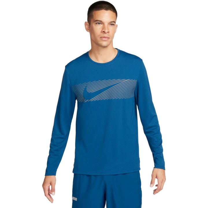 M NK DF UV MILER TOP LS FLASH