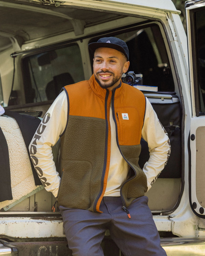 Offgrid Recycled Sherpa Fleece Vest