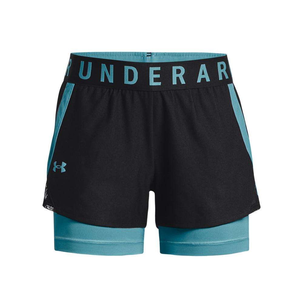 Damen UA Play Up 2-in-1-Shorts