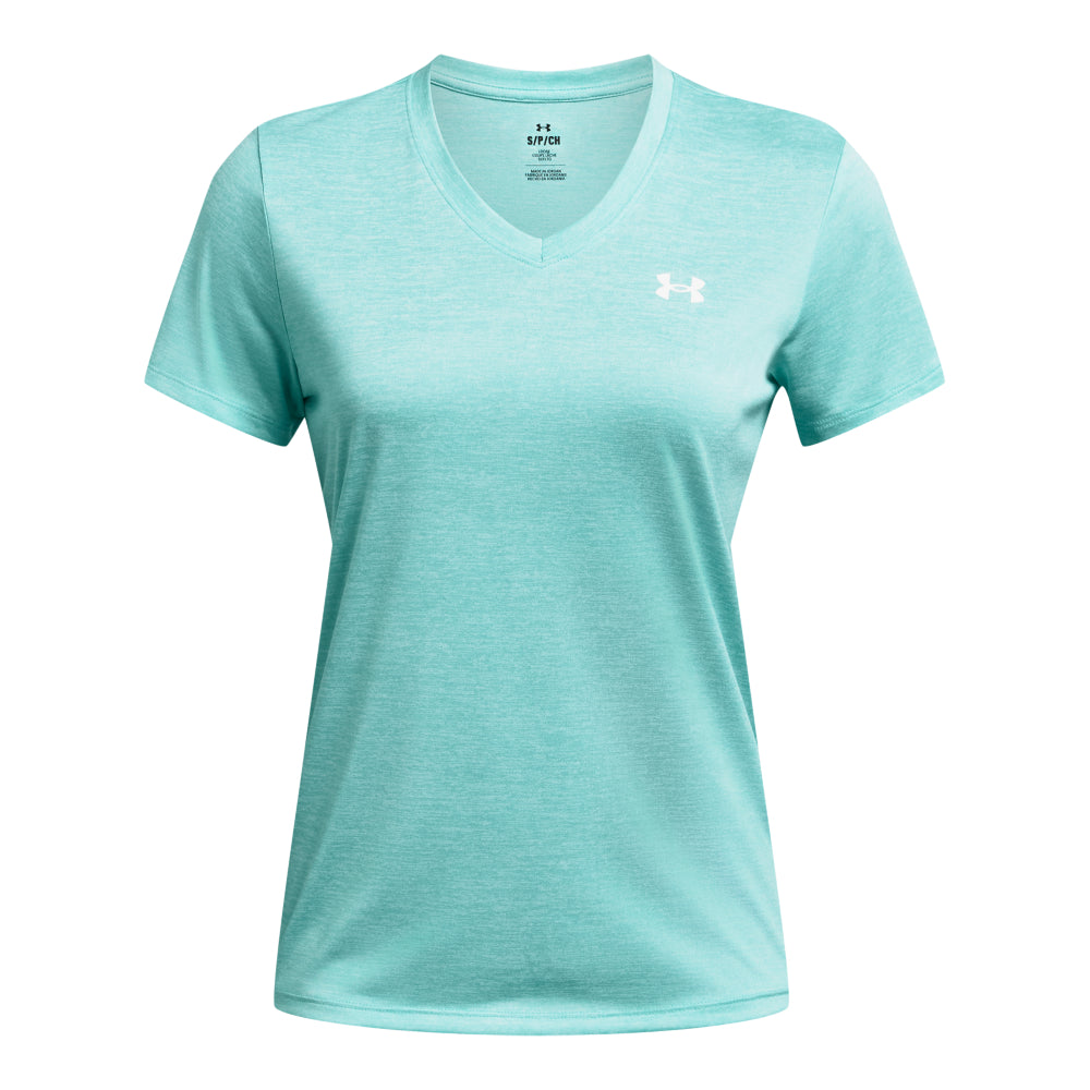 Under Armour TECH SSV-TWIST Damen V-Ausschnitt Kurzarm-Oberteil — Sport Förg