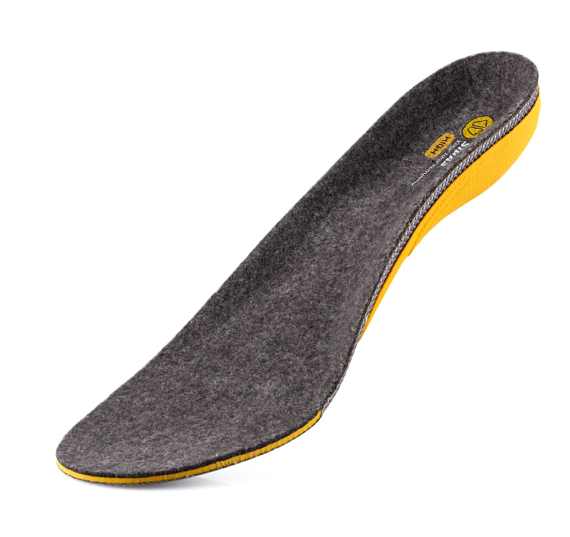 3Feet Merino Einlegesohlen für hohes Fußgewölbe