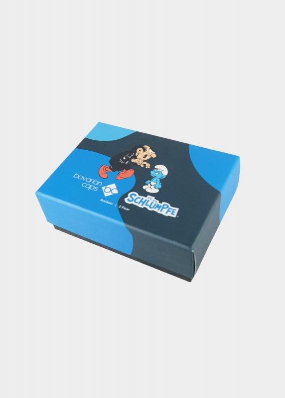 Sockenbox Schlümpfe 2 Paar Socken