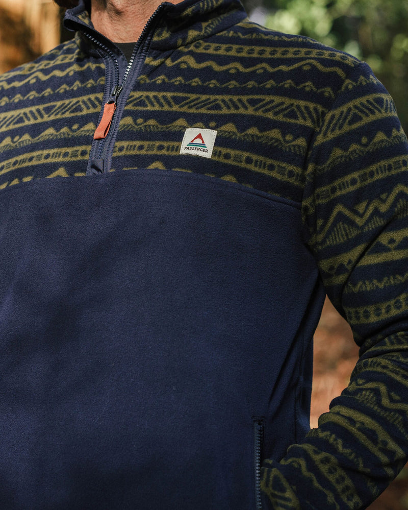 Set Off Recycled Polar 1/4 Zip Fleece