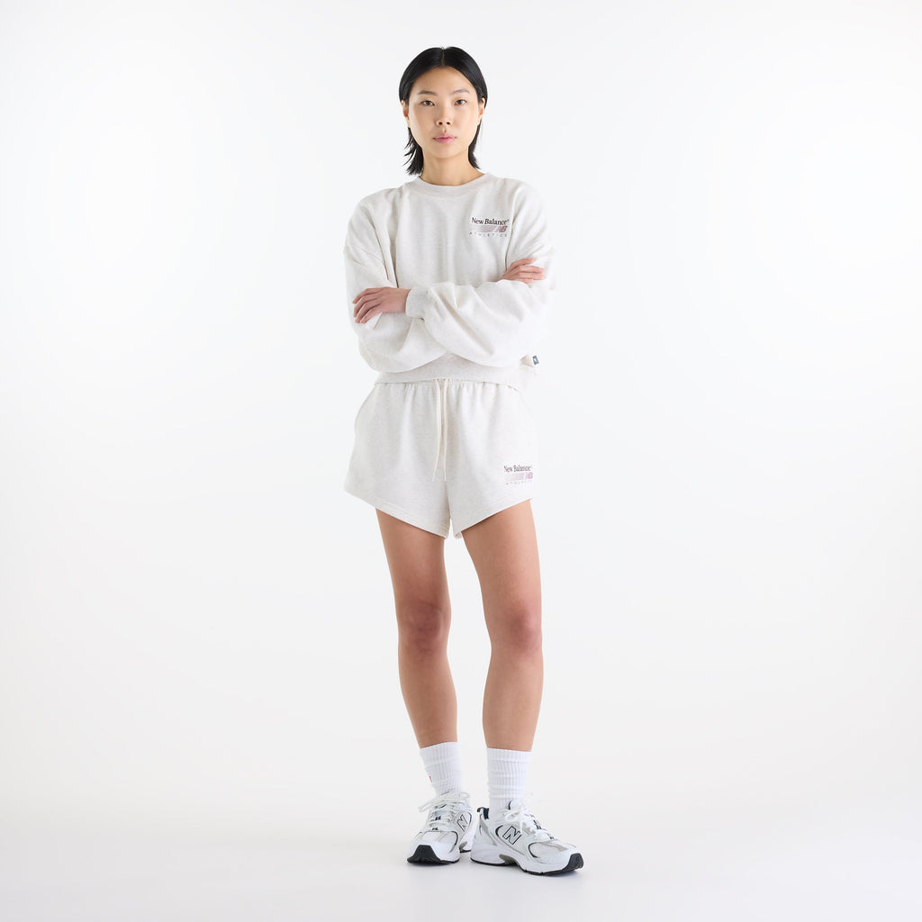 Trackside French Terry Short Herren Freizeithose
