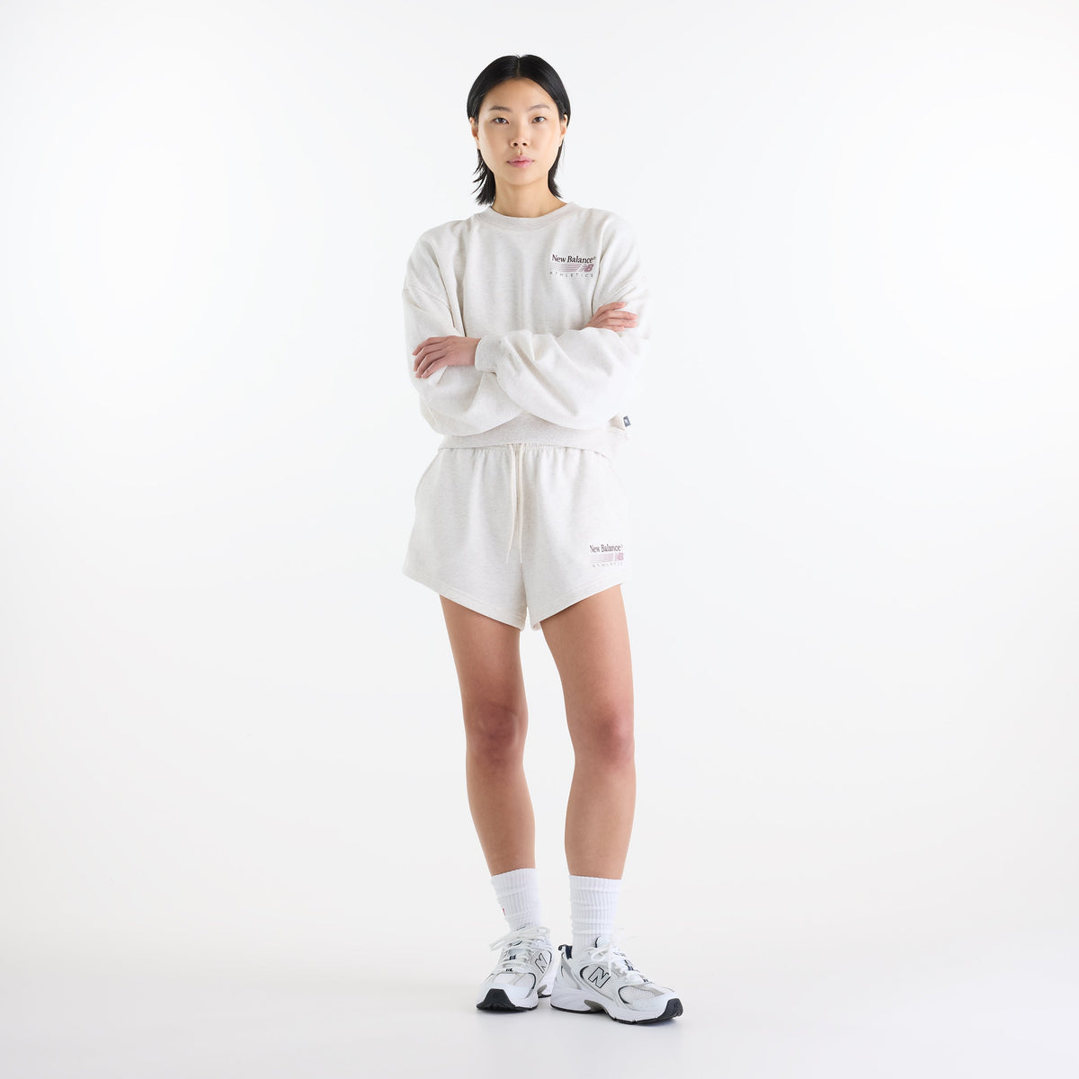 Trackside French Terry Short Herren Freizeithose