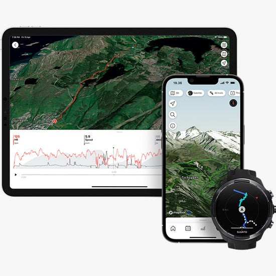 Suunto 9 Baro Black | Multisport GPS Uhr