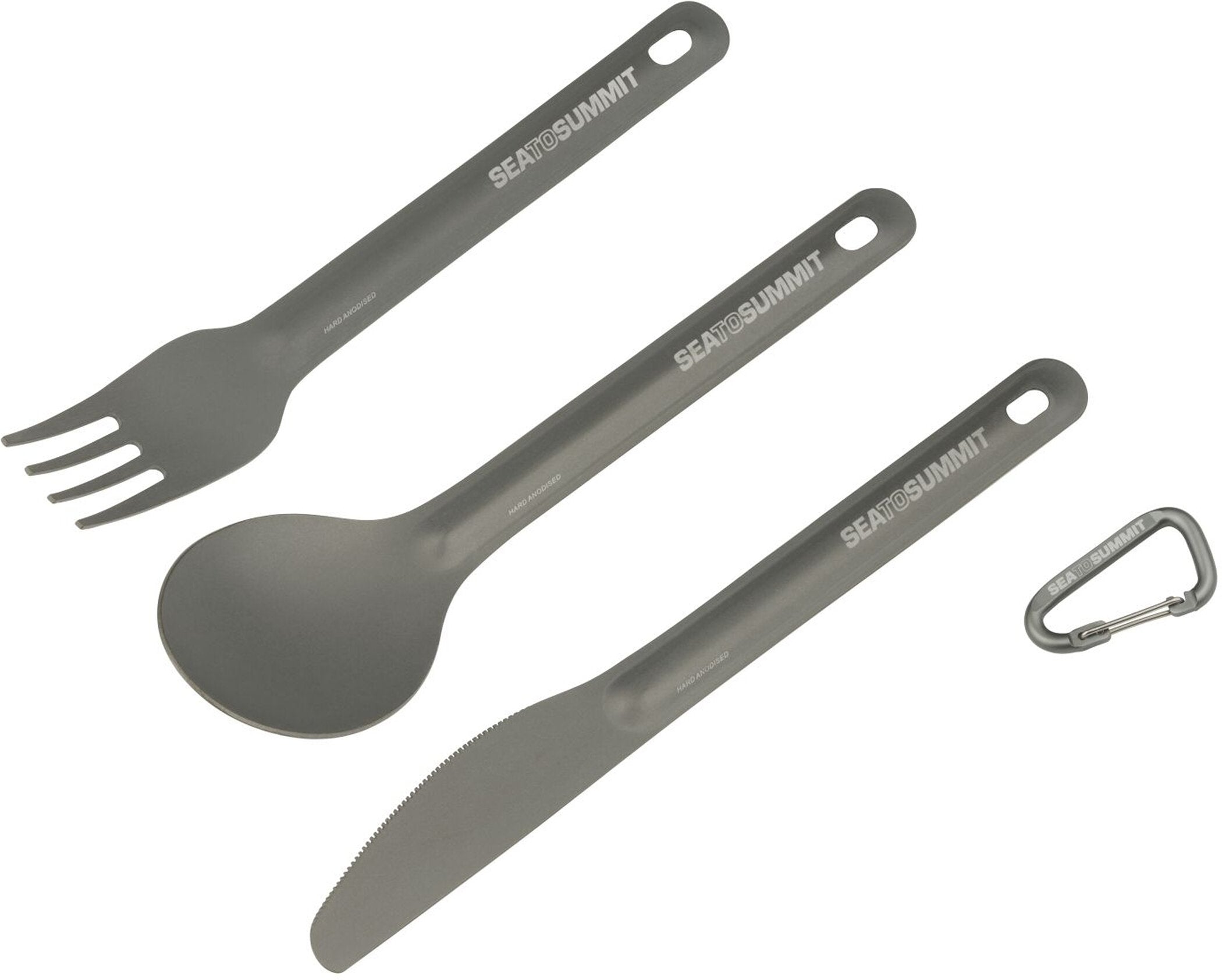 Camping Zubehör AlphaLight Cutlery Set 3pc (Knife, Fork and Spoon)