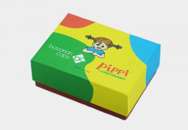 Pippi Langstrumpf Sockenbox