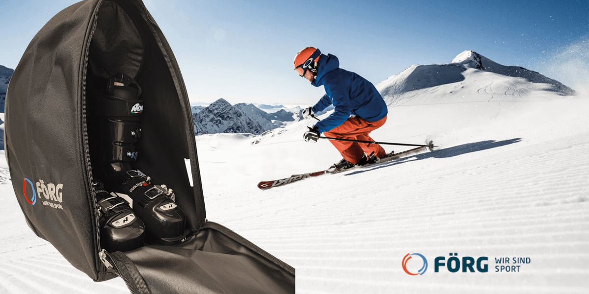 Skischuhtasche Sapporo mit FÖRG Logo